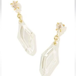 NWT- Kendra Scott Alexandria Statement Drop Earrings